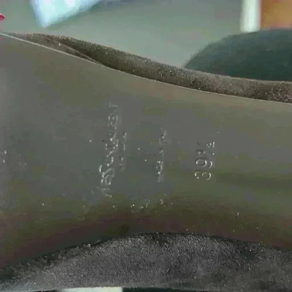 YSL brown suede platform pumps size 39.5 very good condition comes dust bag . - Picture 5 of 6